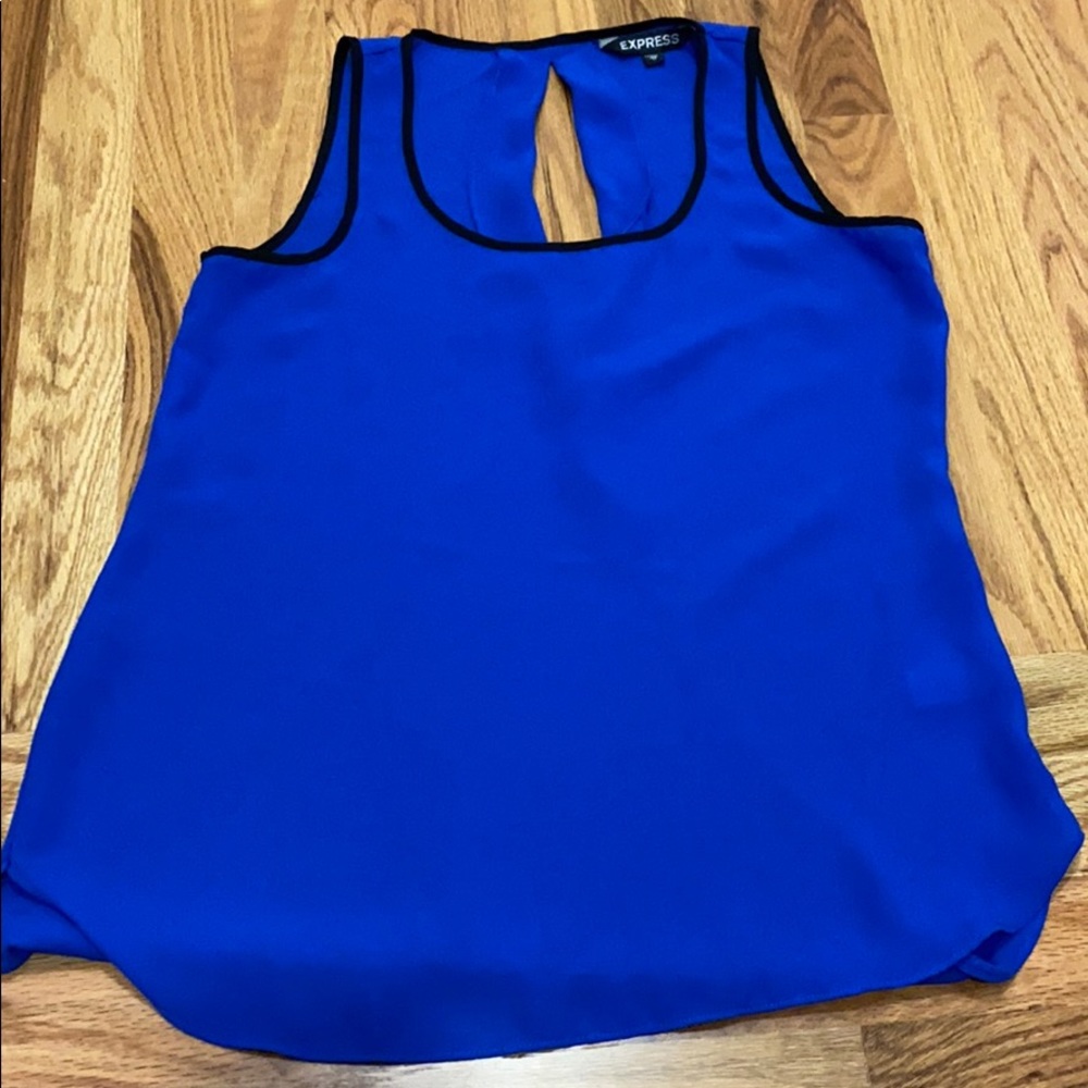 Express keyhole back top sz XS